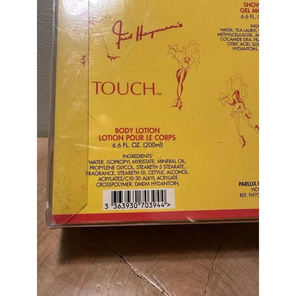Vintage Fred Hayman Touch 6.6 Oz Lotion & Shower Gel New  irresistibility‎ yours